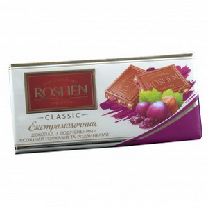 4823005306672 - Ш-Д РОШЕН 100 Г ЭКСТРАМОЛ. С ДР.ЛЕСН.ОРЕХОМ+ИЗЮМ (Кенди)