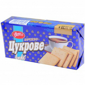 4823007014841 — Печенье "Одесса" Сахарное Люкс 100г