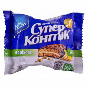4823012209850 — "киев-конти"  супер-контик с орехом ш/мол. 50 г