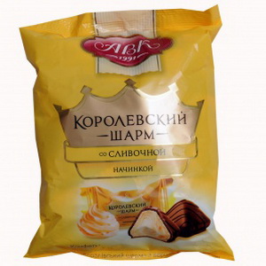 4823015626975 — Конфеты "Королевский шарм" со сливочной начинкой