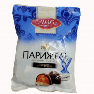4823015638763 — Конфеты "Парижель" Со вкусом крем-брюле, "АВК", 200 г. 
