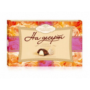 4823015641220 — Конфеты "На десерт" Со сливочным вкусом, "АВК", 240г
