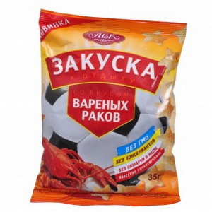 4823015649332 — Закуска до відпочинку смак варених раків 35г