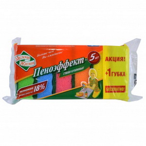 4823017401013 — МЖ Губки кухонні 5шт профільовані