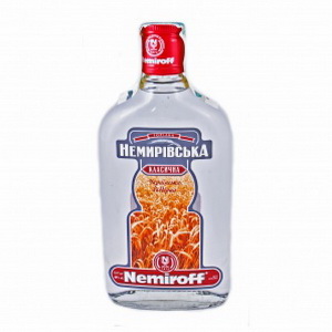 4823021800192 — Водка "Nemiroff" Немировская Классическая (плоская) 0.37л