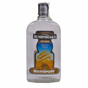 4823021800598 — Водка "Nemiroff" Пшеница Украинская (плоская) 0.5л