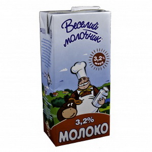 4823061309105 — Молоко Вес мол 3,2% ТВА слим