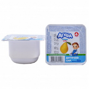 4823061311498 — Агуша сырок "груша" 50г