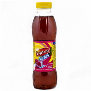 4823063104630 — Холодный чай "Lipton" Черный чай+Малина 0. 5л