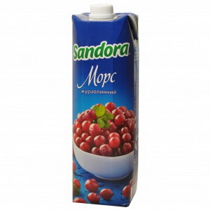 4823063106061 — Морс "Sandora" Клюква т/п 1л
