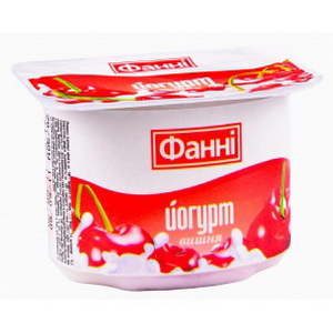 4823065700380 — Йогурт "фанни" 1.5% вишня