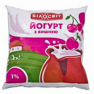 4823065704135 — Йогурт билосвит с вишн.450гр