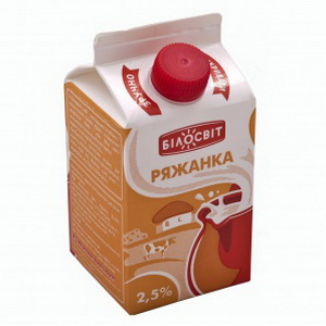 4823065705545 — Ряженка 2,5% билосвит 450г
