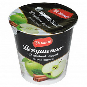 4823065709161 — Дольче йогурт дес. ябл.-корица"искушение" 2.5% 150гр