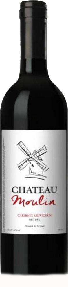 4823069001773 — Вино Chateau Moulin Cabernet Sauvignon красное сухое 0.75 л 10 - 14% 