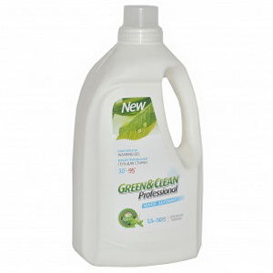 4823069700560 — Гель для стирки "Green&Clean" White Автомаь (без фосфатов) 1.5л