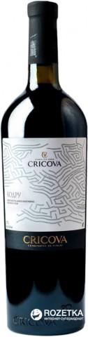 4840013000323 — Вино Cricova Каберне-Совиньон красное сухое 0.75 л 11-13% 