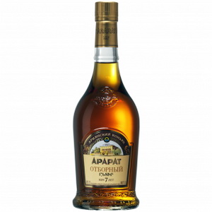 4850001001997 — Коньяк Арарат Відбірний 7*  0,5л Вірменія