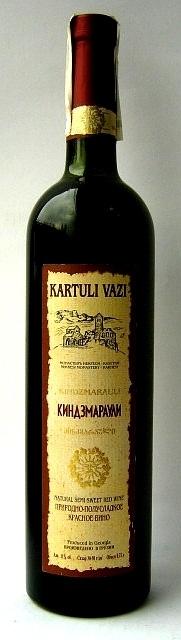 4860001680283 — Вино Kartuli Vazi Киндзмараули красное полусладкое 0.75 л 11% короб