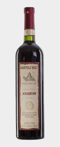 4860001680337 — Вино Kartuli Vazi Ахашени красное полусладкое 0.75 л 11% 