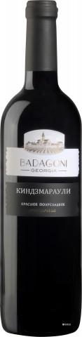 4860006040419 — Вино Бадагони Киндзмараули красное полусладкое 0.75 л 11% 