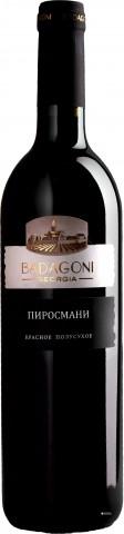 4860006040617 — 2204218000^ Вино Badagoni 0,75л  Піросмані черв/н/сухе