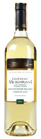 4860008470115 — Вино Chateau Mukhrani Совиньон Блан позднего збора белое полусухое 0.75 л 14.5% 