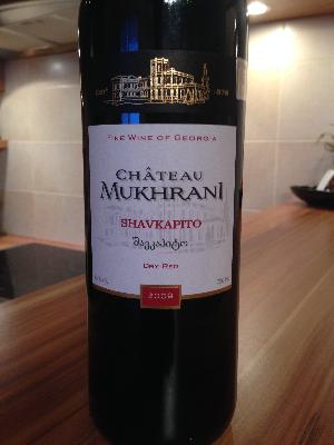 4860008470153 — Вино Chateau Mukhrani Шавкапито красное сухое 0.75 л 13% 