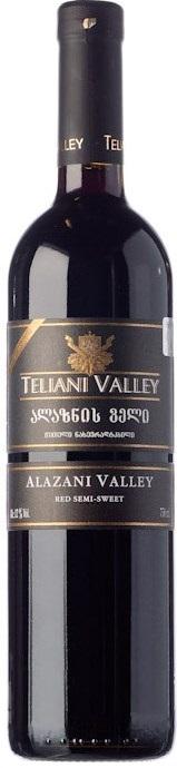 4860065010019 — Вино Teliani Valley Алазанская Долина красное полусладкое 0.75 л 12%