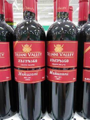 4860065010057 — Вино Teliani Valley Хванчкара красное полусладкое 0.75 л 12%