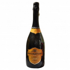 4860069015591 — Шампанское "Bagrationi" Finest Brut Игристое п/сл 0.75л