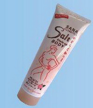 4966836425942 — "Salt Style Body Peach " SPA-массажная соль для тела с  экстрактом персика ДЛЯ СУХОЙ КОЖИ, 2в1(эффект коррекции фигуры+очищающее крем-мыло) 400 г