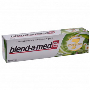 5000174415698 — BLEND_A_MED Зубна паста Комплекс з ополіскувачем Свіжість трав М_ята та тим_ян 100мл