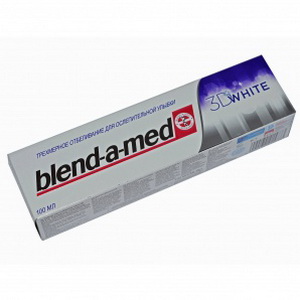 5000174415773 — Blend-a-med 3D White Зубна паста, ніжна м"ята, 3в1, 100 мл
