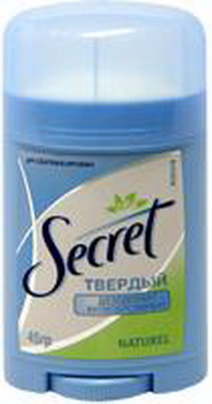 5000174439472 — Дезодорант-антиперспирант Secret твердый Naturel, 45 г.
