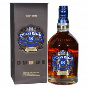 5000299255049 — Виски "Chivas Regal" 18yo коробка 1.0л