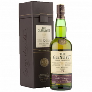5000299295021 — Виски "The Glenlivet" 15yo в кожанной коробке 0.75л