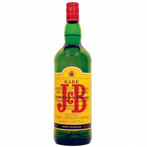 5010103800457 — Виски "J+B" Rare 4года 1л