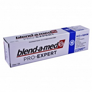 5013965617195 — Зубная паста "ВСЁ В ОДНОМ СВЕЖАЯ МЯТА" BLEND-a-med PRO-EXPERT, 100 мл/126 г.