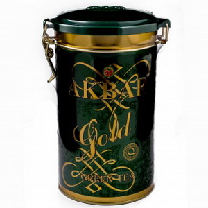 5014176002176 — Чай AKBAR «GREEN GOLD» 300г.