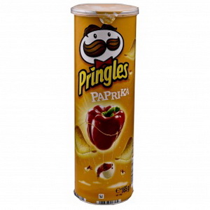 5410076068128 — Картофельные чипсы со вкусом паприки «Pringles», 165г 