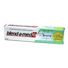 5410076475834 — Зубная паста "БЛЕНД-А-МЕД" 3D White мятный поцелуй 100 мл. + 25% бесплатно(24)
