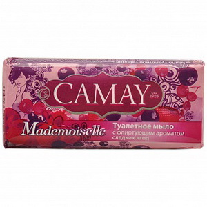 5410076656431 — Мыло "Camay" Mademoiselle Аромат Ягод 100г
