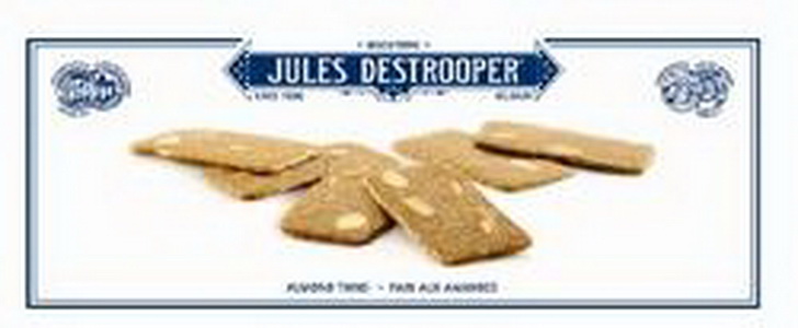 5410471110217 — Печенье тонкое бисквитное Jules Destrooper миндальное, 100г.