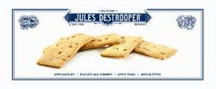 5410471190905 — Печенье тонкое бисквитное Jules Destrooper яблочное, 100г.