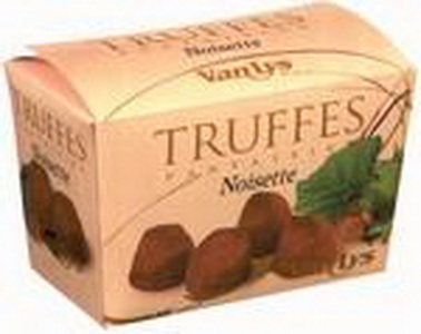 5412397081008 — Шоколадные конфеты VANLYS Truffes (трюфель со вкусом орехов), 200г.