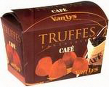 5412397082005 — Шоколадные конфеты VANLYS Truffes (трюфель с кофе), 200г.