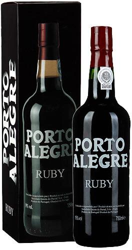 5604242132380 — Портвейн Quinta do Portal Alegre Ruby красный сладкий 0.75 л 19% 