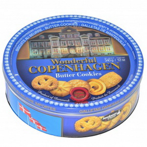 5776879007185 — Печенье "Jacobsens" Wonderful Copenhagen (синий) 340г