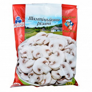 5903154543858 — Замороженные овощи "Шампиньоны нарезанные" 400 гр.